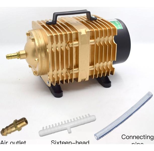 Imagem de COMPRESSOR BOMBA DE AR ELETROMAGNÉTICO SUNSUN ACO-003 45W 50L/MIN -220v - ORIGINAL