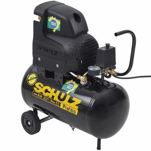 Imagem de Compressor Csi 8,6 25L 120Lbs/Pol Pratiko 2Hp 127V - Schulz