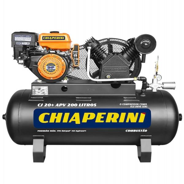 Imagem de Compressor de ar a Gasolina 20 pés 200L  9HP 175lbs - CJ 20+ APV - Chiaperini