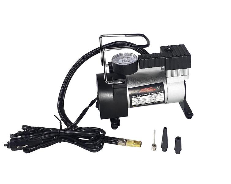 Imagem de Compressor De Ar Automotivo Portátil 12V Carro/Pneu/Inflável