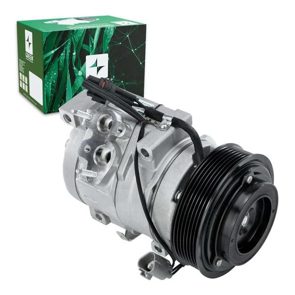 Imagem de Compressor de Ar Condicionado p/ Hilux 2006 a 15, SW4..(GRN)