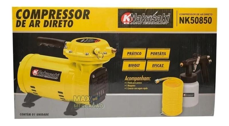 Imagem de Compressor De Ar Direto 450W Bivolt