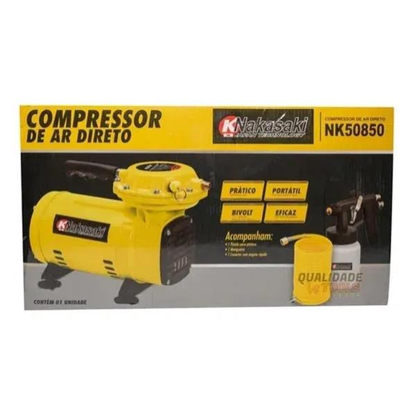 Imagem de Compressor De Ar Elétrico 2 Hp 25 Litros 1500W 220V