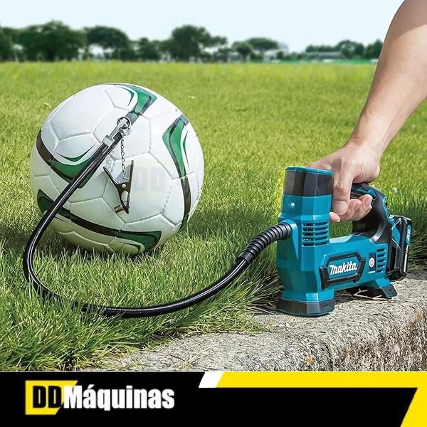 Imagem de Compressor de Ar Makita Sem Carregador Sem Bateria 5 em 1 MP100DZ