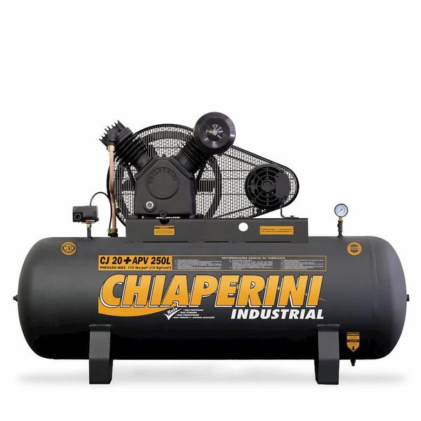 Imagem de Compressor de Ar Mono 220V IP20 5HP 250L Chiaperini