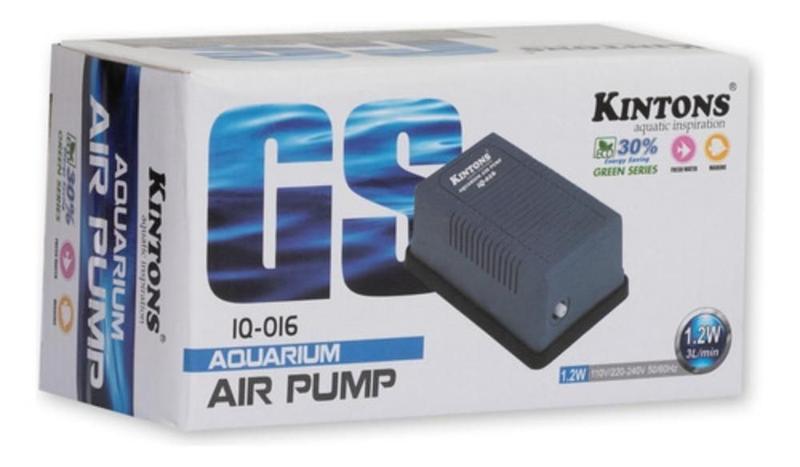 Imagem de Compressor De Ar Para Aquários Air Pump IQ-016 3 L/Min 110v - Kintons