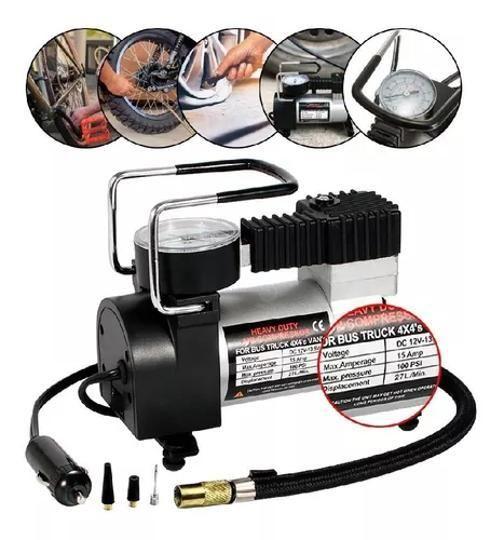 Imagem de Compressor De Ar Portátil 12V Até 150 Psi Real Vão 35L/Min