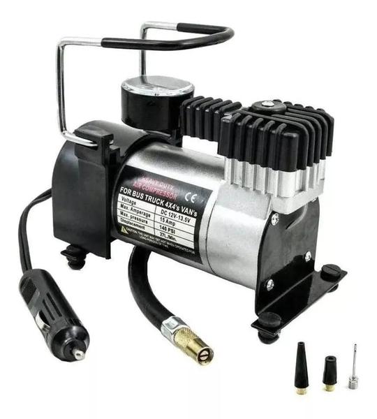 Imagem de Compressor De Ar Portátil 12V Até 150 Psi Real Vão 35L/Min