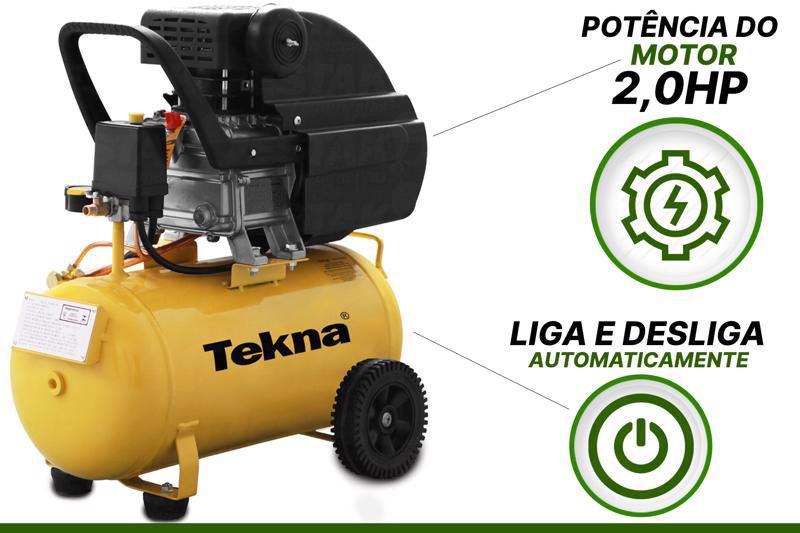 Imagem de Compressor de ar portátil cp8022 20 litros 2 hp