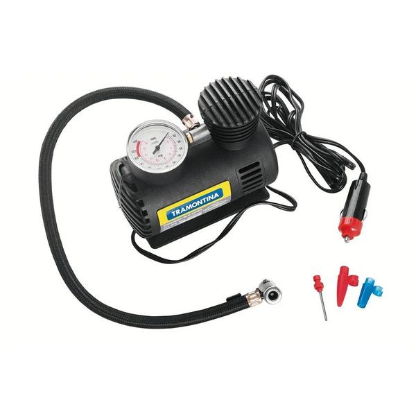 Imagem de Compressor de Ar Portatil para Carros 300 Psi 50w 12v 42330/001 - Tramontina