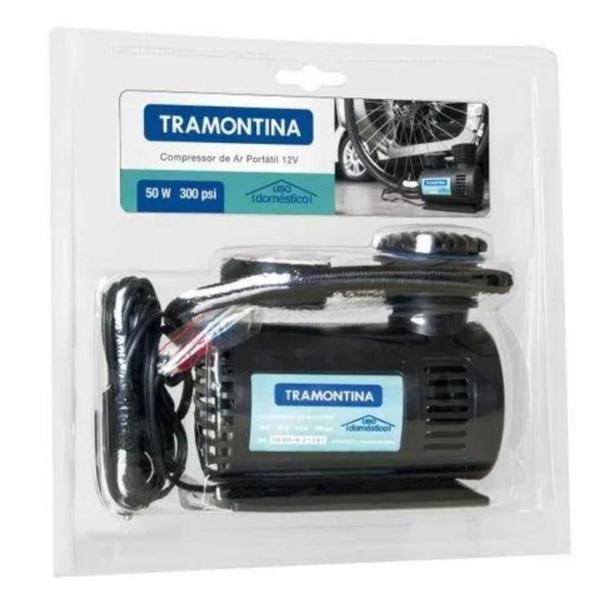 Imagem de Compressor de Ar Portátil Tramontina 300 Psi 50 W 12 V