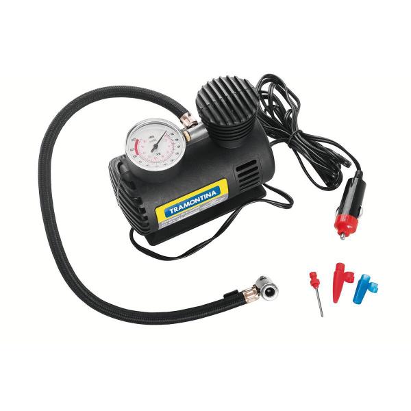 Imagem de Compressor de Ar Portatil Tramontina para Carros 300 psi 50 W 12 V