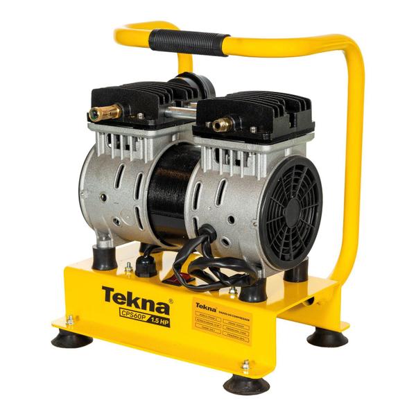 Imagem de Compressor de Ar Silencioso Isento de Oleo Tekna Cps60p 220v/60hz sem Reservatorio Motor Eletrico 1,