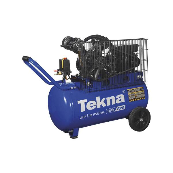 Imagem de Compressor de Ar Tekna CP10080P-1 80L 2HP 127V