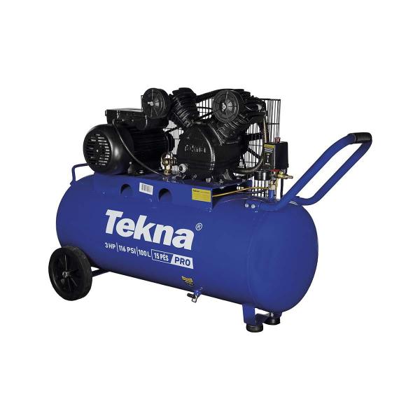 Imagem de Compressor de Ar Tekna CP150100P-1 127V 100L 3HP