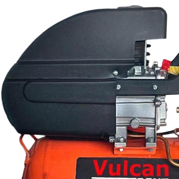 Imagem de Compressor de Ar Vulcan Profissional VC25L Com Motor de Indução 2HP 8 Bar 127V e Tanque 25 Litros