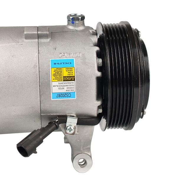 Imagem de Compressor Delphi Fiat Palio Strada Siena Doblo Idea Punto Linea Bravo Dodge Ram 2012 2014 2016 2018 2020 2022