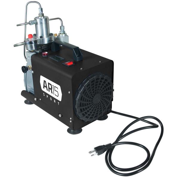 Imagem de Compressor Elétrico Portátil Ar15 Sport Cilindro Scuba PCP 300bar 110V