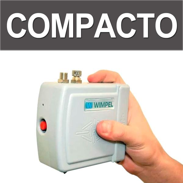 Imagem de Compressor Mini Para Aerógrafo 1/8 HP / 10-20 PSI 