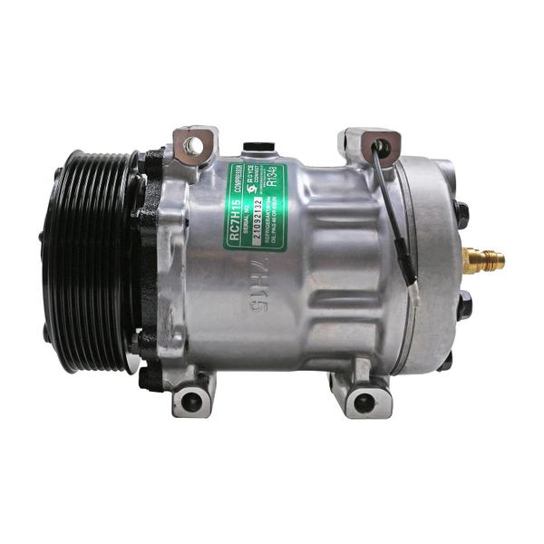 Imagem de Compressor Mod AA7H15AA Retroescavadeira 416 420 422 424 12v