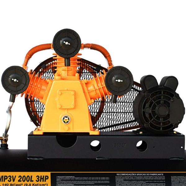 Imagem de Compressor Top 15/200L 3HP Monofásico