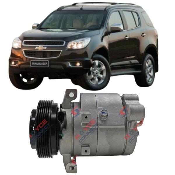 Imagem de Compressor Trailblazer 2013 Até 2017 12V Polia 6pk 117mm 52043167