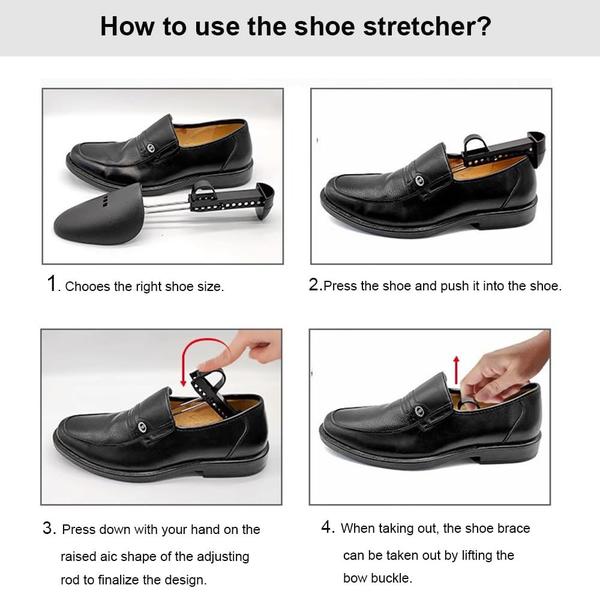 Imagem de Comprimento ajustável Shoe Tree EchoDone para homens (5 pares)