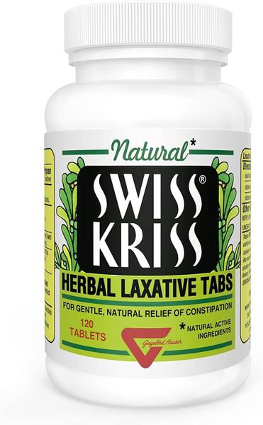 Imagem de Comprimidos laxantes de ervas Swiss Kriss 120 comprimidos