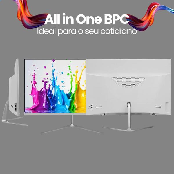 Imagem de Computador All In One, 19" Led, Intel Core I5, 8gb Ram, Ssd 480gb, Wifi, Bluetooth, Bivolt, Branco - Bpc Aio-19b0848