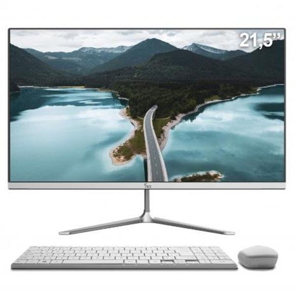 Computador All in One 21.5" FullHD Intel Dual Core 4GB SSD 120GB 3green Speed - Techno All 3 Green speed