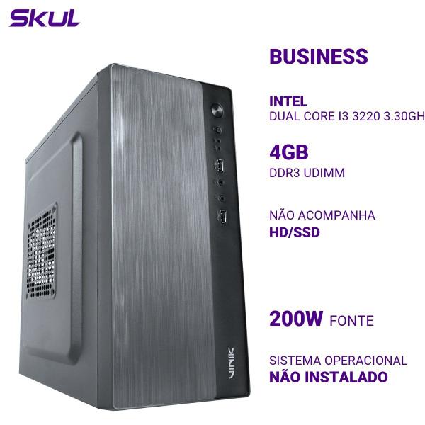 Imagem de Computador B300 Dual Core I3 3220 3.30ghz Memória 4gb Ddr3 Sem Hd/ssd Fonte 200w