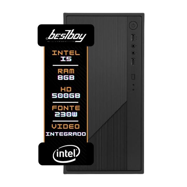 Computador Bestpc Intel I5 8gb Hd 500gb Windows 10 - Trial - BESTBOY