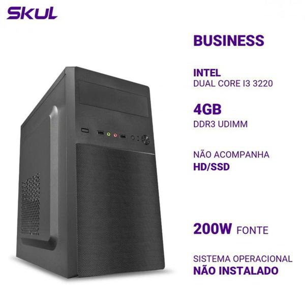 Imagem de Computador Business B300 Dual Core I3 3220 Mem 4gb Ddr3 Sem Hd/ssd Fonte 200w - SKUL