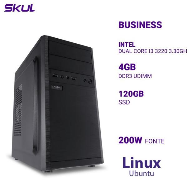 Imagem de Computador Business B300 Dual Core I3 3220 Mem 4gb Ddr3 Ssd 120gb Fonte 200w Linux