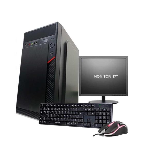 Imagem de Computador Completo Com Monitor Multipc I3 4Gb Ssd 120Gb