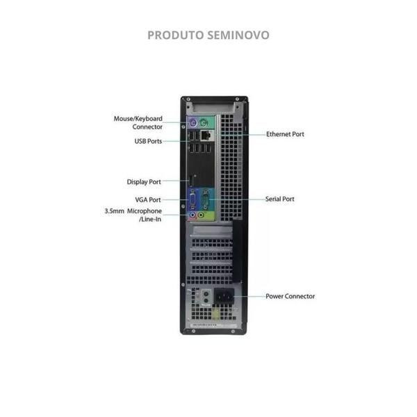 Imagem de Computador Completo Dell Optiplex 790 I3 2º 8Gb Ssd 240Gb