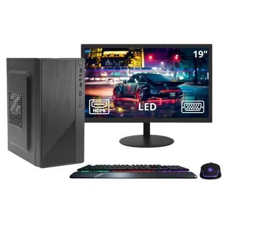 Imagem de Computador Completo Intel Core I5 8gb de Ram Ssd 240gb Monitor Led 19" Hdmi