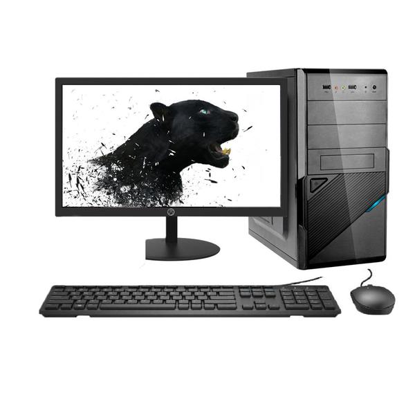 Computador Completo Intel Core I5 8gb Hd 500gb com Kit Monitor 20" + Pacote Office Flex Computer