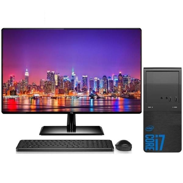 Computador Completo Intel Core i7 16GB SSD 1TB Monitor LED 23 HDMI Windows - Ares Tech