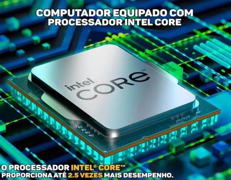 Imagem de Computador Core i7 16GB SSD 256GB NVMe Kit teclado e mouse - PC Master