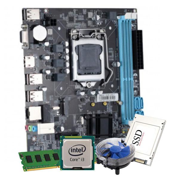 Imagem de Computador Cpu Desktop Core i3 4150 4ª ger 3.50ghz 4gb ddr3 480gb ssd sata - PC Master