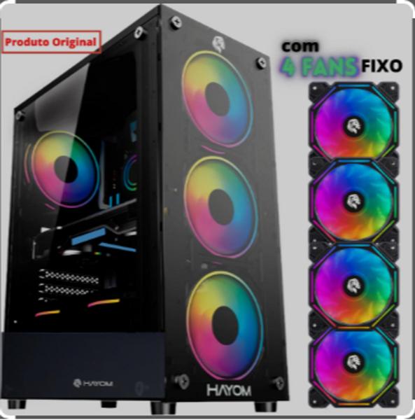 Imagem de Computador Cpu Gamer Core I5 3470 + Geforce 4GB + Ssd 480gb + 16gb Ram + 500W - gabhayom gb1749