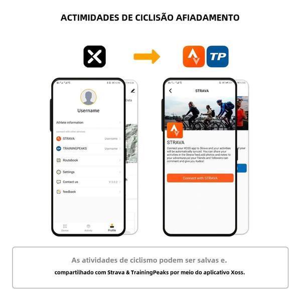 Imagem de Computador De Bicicleta Bluetooth ANT + GPS À Prova D'água Sem Fio Velocímetro De Ciclismo Para