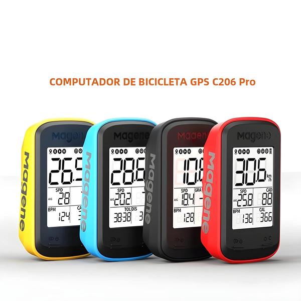 Imagem de Computador De Bicicleta Gps Sem Fio Magene C206 pro À Prova D'água Bluetooth Ant Velocímetro Sensor