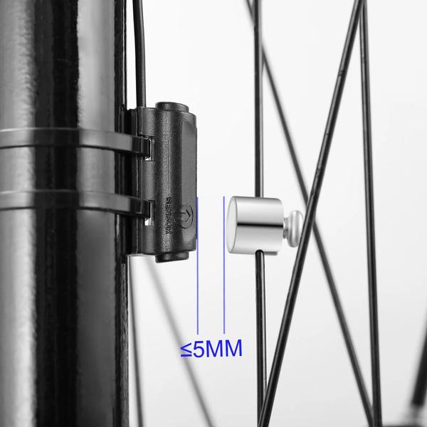 Imagem de Computador de Bicicleta LCD à Prova d'Água com Fio - Odômetro, Velocímetro e Retroiluminação