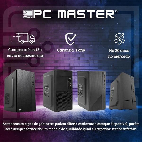 Imagem de Computador Desktop Core i3 3.10ghz 4gb ddr3 240gb ssd sata - PC Master - PC Master