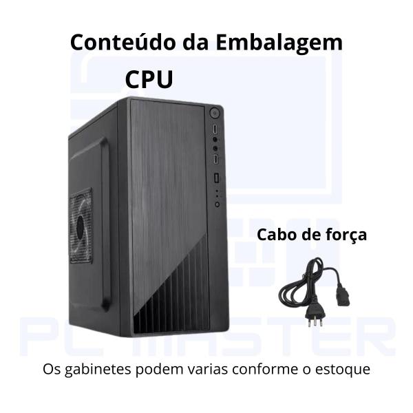 Imagem de Computador Desktop Core i3 4ª Geração 3.70ghz 16gb ddr3 120gb ssd sata  PC Master