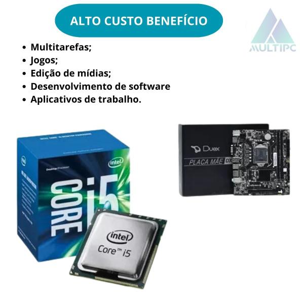 Imagem de Computador Desktop Multipc Intel Core i5 6ª Geração 16GB RAM DDR4 960GB SSD Win10 Pro