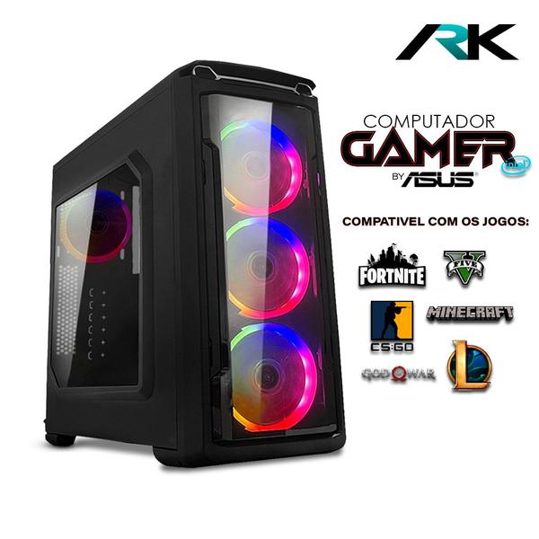 Imagem de Computador Gamer Intel Core i5 10400f By Asus 16GB SSD 480GB Vídeo GTX 1650 4GB Windows 10 - ARK