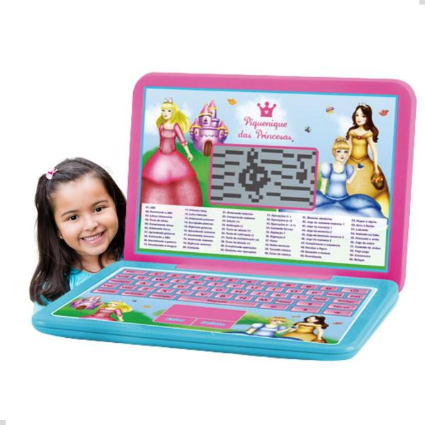 Imagem de Computador Infantil Laptop Educativo Bilíngue 60 Jogos Sons